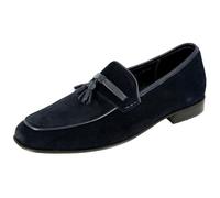 Mocassin homme en cuir daim bleu - Marque - Modèle - Légèreté et confort - Souplesse - Elégant 39