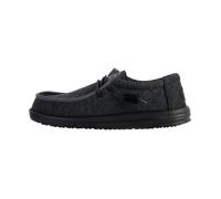 Mocassin Homme - Hey Dude - Wally Sport Mesh - Noir - Lacets ronds - Chaussure légère 42