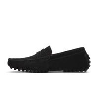 Mocassin Homme - Nouvelle Marque de Luxe - Été 2017 - Grande Taille 38-45 - Canvas - Noir/Marron 38