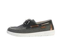 Mocassin Homme Rieker Noir - Confort Exceptionnel - Lacets Ronds - Semelle Intérieure Amovible 41