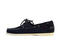 Mocassin Homme - Sebago - Portland Flesh Out - Cuir Bleu Inverse - Confort Exceptionnel 44,5