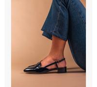 Mocassin Slingback Alice Marine 38 BLEU