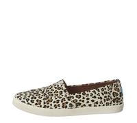 TOMS Femme Avalon Mocassin, Léopard Naturel, 36 EU