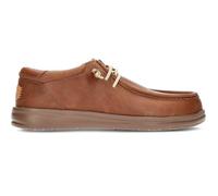 Mocassin WALLY GRIP CRAFT LEATHER - DUDE - Homme - Brun - Blanc - Cuir 44