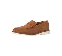 Clarks Homme Atticus LT Slip Semelle de Mocassin, Cola Suede, 42 EU