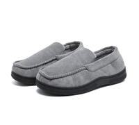 Mocassins à enfiler pour homme - Doublés et chauds - Pour intérieur et extérieur