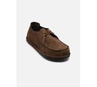 Mocassins Birkenstock Utti Lace Suede - Regular pour 40 Marron