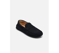 BOSS Hommes Noel Mocc Mocassins confectionnés au Portugal en Cuir suédé avec Finition Penny