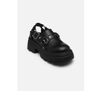 Mocassins Buffalo Vega Clog Buckle pour Femme 36 Noir
