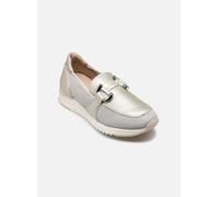 CAPRICE Mocassin Femme Plat, Métallisé (Platin.MET.CO), 38 EU