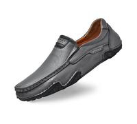 Mocassins Classiques en Cuir pour Homme, Chaussures décontractées à Enfiler pour la Marche, Parfaits avec Un Jean Toutes Saisons, pour Travail décontracté et Rendez-Vous