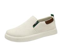 Mocassins classiques pour homme - Chaussures de sport plates - Respirantes - Chaussures de costume - Chaussures de bateau - Chaussures décontractées - Chaussures de marche sans lacets - Chaussures de