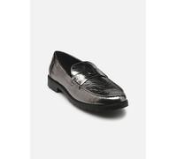 Mocassins Coach Jocelyn crinkle metallic loafer pour Femme 41 Argent
