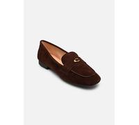 Mocassins Coach SCULPTED C SUEDE LOAFER pour 39 Marron