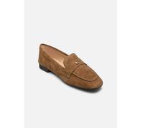 Mocassins Coach Sculpted C Suede Loafer pour Femme 40 Marron