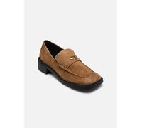Mocassins Coach Suede Penny Loafer pour Femme 37 Marron