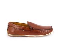Mocassins cognac en cuir lisse semelle fine Homme PIERRE CARDIN 44
