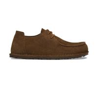 Mocassins cuir à lacets Birkenstock Utti Suede Marron 36 Étroit
