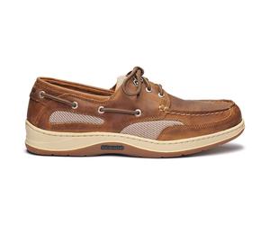 Mocassins cuir huilé Sebago Clovehitch II FGL Waxed Marron 43