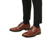 Mocassins cuir - JACK & JONES - Raymond - Cognac - Tige en cuir - Semelle TPR 45