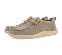 Mocassins DE Couleur Beige Style Wallabee en Toile ET Jute pour Homme VERNONIA