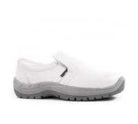 Mocassins de sécurité homme Plutone S2 SRC blanc - en microfibre et PU - taille 40 UNIWORK