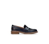 Mocassins en Cuir ALDAYA pour Femme Color Blue
