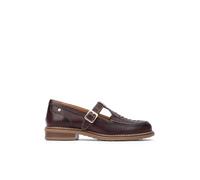 Mocassins en Cuir ALDAYA pour Femme Color CAOBA