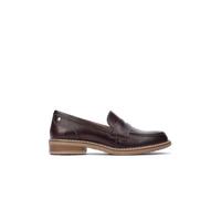 Mocassins en Cuir ALDAYA pour Femme Color CAOBA