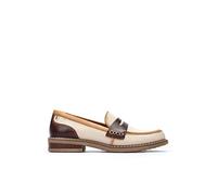 Mocassins en Cuir ALDAYA pour Femme Colour Marfil