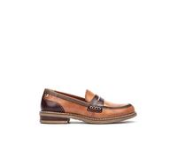 Mocassins en Cuir ALDAYA pour Femme Color Terracota