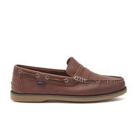Mocassins En Cuir Chatham Pour Hommes - Shanklin En Bourgogne, 6-15