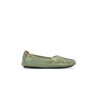 Mocassins en Cuir Jerez pour Femme Color Mint Green