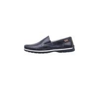 Mocassins en Cuir Marbella pour Homme Color Blue