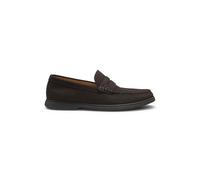 Mocassins en Cuir Suédé avec Finition Penny Logo