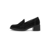 Gabor Pantoufles et mocassins pour femme 4007.01 en daim noir, Noir , 36 EU