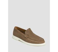 Mocassins En Daim Marron Pour Hommes Hugo Boss Sienne 50543083-260