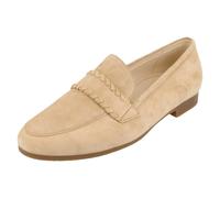 Mocassins En Suède Gabor Pour Femmes Avec Un Petit Talon De 1,5 Cm - 82.432