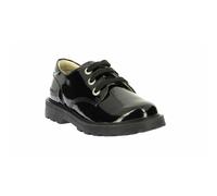 Mocassins enfant kick bluffa noir vernis 35