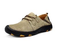 Mocassins et Chaussures de Sport Hommes en Cuir Oxford Driving Flats Extérieur Marcher Chaussures de Randonnée à la Mode