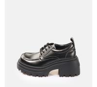 Mocassins femme Buffalo Bravr Lace Up Lo Noir 38