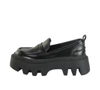 Mocassins femme Buffalo Flora Loafer - Vegan Box Noir 37