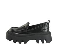 Mocassins femme Buffalo Flora Loafer - Vegan Box - Noir - Adulte - Femme 39