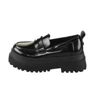 Mocassins femme Buffalo Pluto Loafer - Vegan Box - black 39
