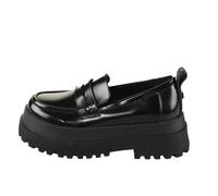 Mocassins femme Buffalo Pluto Loafer - Vegan Box Noir 39