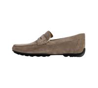 Mocassins Femme - Geox - Cuir - Taupe - Beige - Confort Exceptionnel 43