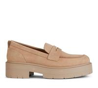 Mocassins Femme - Geox - SPHERICA EC7 - Croûte de cuir - Beige 39