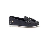 Mocassins femme Pédiconfort - Navy - Cuir - Confortable et Fantaisie 36