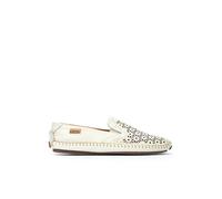 Pikolinos - Mocassin d'été perforé - Blanc - Femme - Chaussures - Beige - Taille: 35 EU