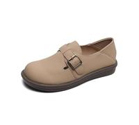 Mocassins Femme sans Lacets à Plateforme Chaussures Deux en Un Inspirées des Birkenstock Semelle Caoutchouc Anti-Dérapante pour Shorts et Pantalons